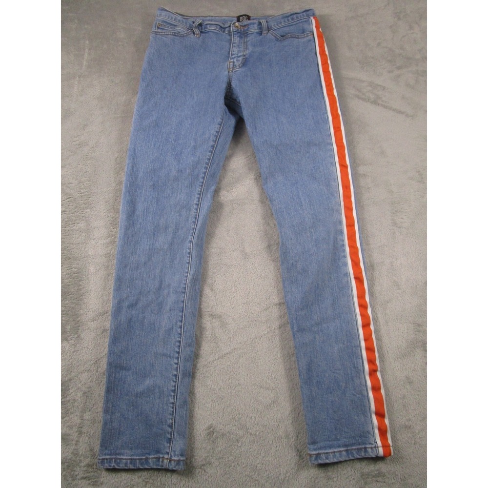 BDG Jeans‎ Womens 32 Blue Denim Skinny Stretch Distressed Pockets